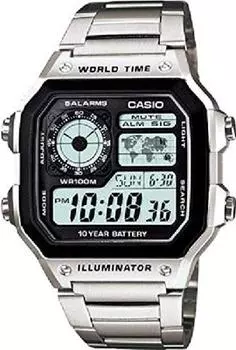 Casio CASIO Standard 10 Years Digital Watch AE1200WHD-1A [Мужские] [Товары]