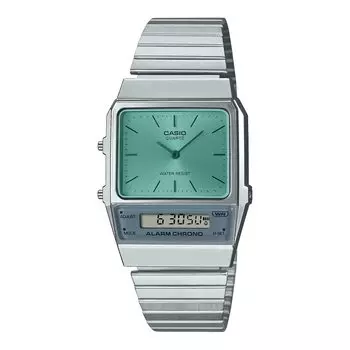 [Casio] CASIO Standard Ana-Digi Quartz Watch AQ-800EC-2A Unisex Blue Green Overseas Model [Parallel Import]