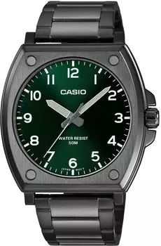 [Casio] CASIO Standard Analog Quartz Men s Watch MTP-E730B-3AV Deep Green Metal Band