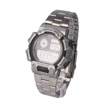 CASIO Casio Standard Cheap Casio Watch Men s Waterproof Digital Stainless Steel Gunmetal AE-1400WHD-1A [Parallel Import]