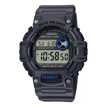 [Casio] CASIO Standard Digital Men s Watch with Vibration Alarm Function Mud Resist TRT-110H-8AV Dark Gray
