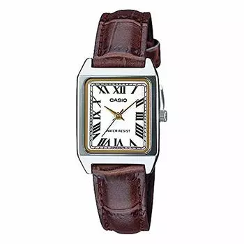CASIO Casio Standard Ladies LTP-V007L-7B2 Watch Kids Children Girls Cheap Casio Chipkashi Analog White White Brown Brown Leather Leather Belt Overseas