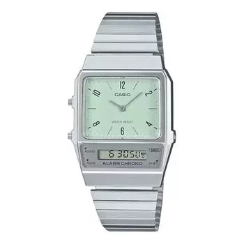 [Casio] CASIO standard STANDARD Ana-Digi кварцевые часы AQ-800E-3A унисекс бледно-зеленая модель заморская [продукт]