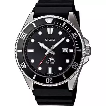 [Casio] Часы CASIO Diver MDV-106 Series Мужская модель Overseas (Черный x Серебряный MDV-106-1AV)