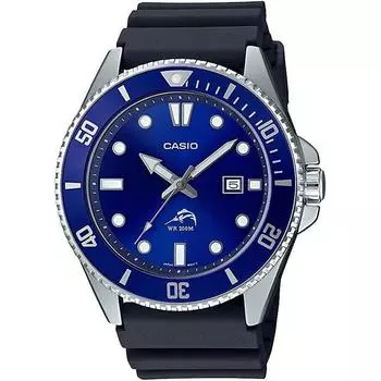 [Casio] CASIO Watch Diver s Watch MDV 106 Series Overseas Model for Guys MDV 106B 2AV Black []
