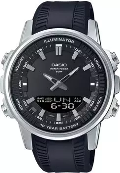 [Casio] CASIO World Time Ana-Digi Quartz Men s Watch AMW-880-1AV Black