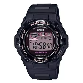 [Casio] Часы Babygie [Радио Солнечный Супер Иллюминатор Типа (Светодиодный светильник высокой яркости) BGR-3000UCB-1JF Женский Черный