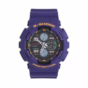 CASIO Часы Casio Аналоговые Цифровые Спортивные Фиолетовые G-SHOCK G-Shock Мужские Ana-Digi GA-140-6A [Товар]