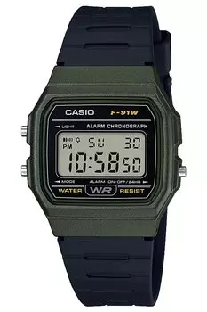 [Casio] Часы Casio Collection F-91WM-3AJH Черный