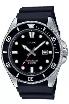Casio Часы Casio Collection [Подлинный отечественный продукт] Онлайн-лимитированная модель MDV-107-1A1JF Мужские черные