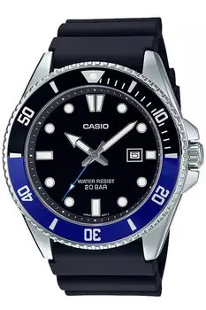 Casio Часы Casio Collection [Подлинный отечественный продукт] Онлайн-лимитированная модель MDV-107-1A2JF Мужские черные