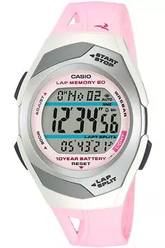 [Casio] Часы Casio Collection Sports Wrap Split Совместимые секундомеры STR-300J-4JH Мужские розовые