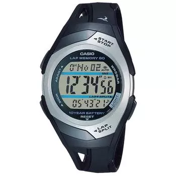 [Casio] Часы Casio Collection Sports Wrap Split Совместимый секундомер STR-300CJ-1JH Мужские черные