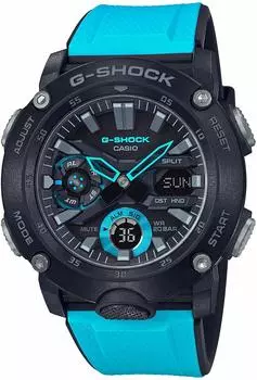 [Casio] Часы CASIO G-SHOCK Carbon Core Guard Structure GA-2000-1A2 мужские синие Overseas Модель [Товар]