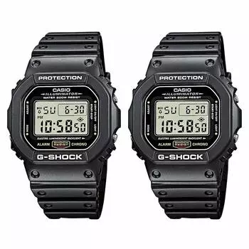 [Casio] Часы CASIO G-Shock G-Shock Pair с Pair BOX Share Digital Black DW-5600E-1VDW-5600E-1V