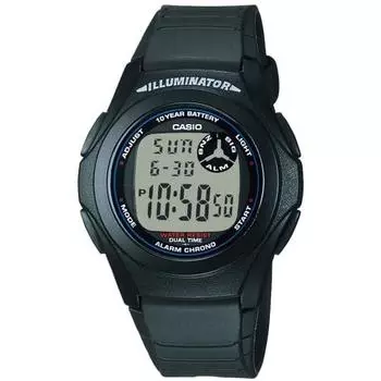 Casio Часы Casio коллекция F-200W-1AJH мужские черные