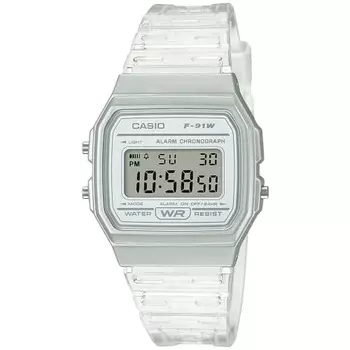 Casio Часы Casio коллекция F-91WS-7JH белые