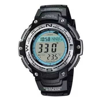 Casio Часы Casio коллекция SGW-100J-1JH мужские черные