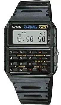 [Casio] Часы CASIO с функцией калькулятора Часы-калькулятор CA-53W-1Z Простая упаковка без подарочной коробки Черная модель Overseas [item]