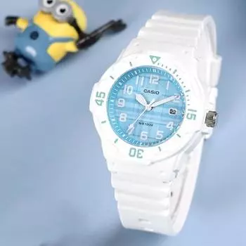 Casio Часы для детей начальной школы, модный обучающий подарок, детские наручные часы из уретана для девочек
