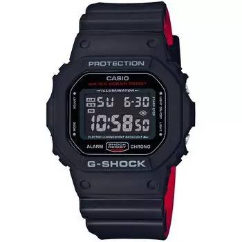 [Casio] Часы G-Shock Black & Red Series DW-5600HR-1JF