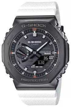 [Casio] Часы G-Shock, Bluetooth, Tough Solar, Сделаны из экологически чистых материалов, GBM-2100B-7AJF, Мужские, Белые