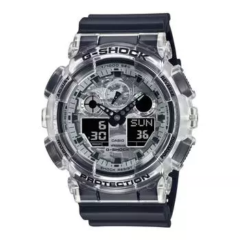 [Casio] Часы G-Shock Camouflage Skeleton Series GA-100SKC-1AJF мужские черные