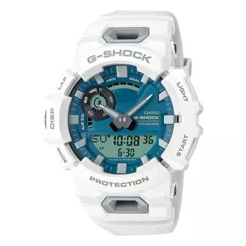 Casio Часы G-Shock Официальный внутренний веб-эксклюзив Bluetooth Измерение расстояния GBA-900CB-7AJF Белый/Сине-зеленый