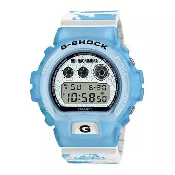 [Casio] Часы G-Shock Rui Hachimura Signature Model 3rd Edition DW-6900RH-2JR мужские белые и синие