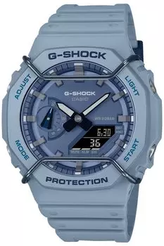 [Casio] Часы G-Shock [] Серия тон в тон GA-2100PT-2AJF Синие мужские