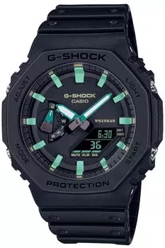 [Casio] Часы G-Shock СЕРИЯ ЦВЕТОВ TEAL И BROWN GA-2100RC-1AJF Мужские Черные