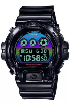 [Casio] Часы G-Shock [] Виртуальная радуга: Серия Gamer s RGB DW-6900RGB-1JF Мужская черная
