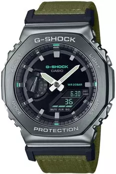 [Casio] Часы G-Shock [] Web Limited с металлическим покрытием GM-2100CB-3AJF мужские оливково-зеленые