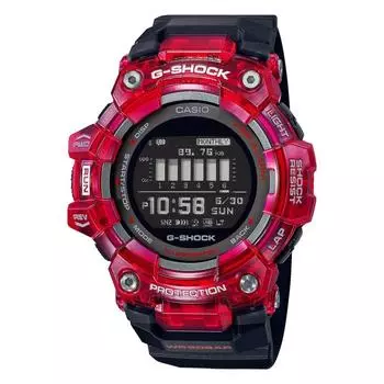 [Casio] Часы G-ShockG-SQUAD с Bluetooth GBD-100SM-4A1JF мужские черные x красные