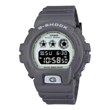 [Casio] Часы G-ShockHIDDEN GLOW Series DW-6900HD-8JF мужские серые