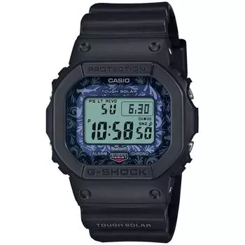 [Casio] Часы [Модель сотрудничества Фонда Чарльза Дарвина с Bluetooth, оснащенные биомассовым пластиком GW-B5600CD-1A2JR, мужские, черные