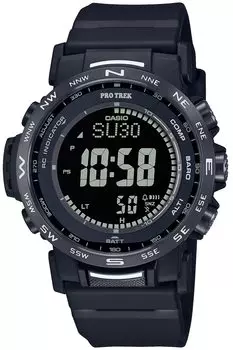 [Casio] Часы Protrek [] Climber Line Radio Solar Biomass Plastic PRW-35Y-1BJF Мужские полностью черные