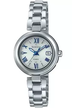 [Casio] Часы Scene [] Радиоуправляемая модель серии Titanium SHW-7100TD-7AJF женские серебристые серебряный