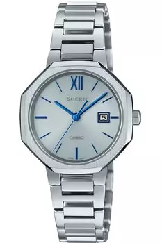 [Casio] Часы Scene Solar SHS-4529D-7AJF женские серебристые