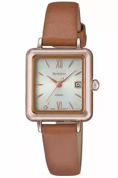[Casio] Часы Scene []Solar SHS-D400CGL-7AJF женские коричневые