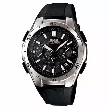 [Casio] Часы Wave Ceptor [Оригинальный отечественный продукт] Радиоприемник на солнечной батарее WVQ-M410-1AJF мужские черные
