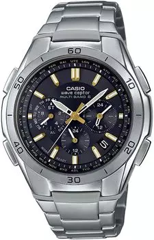 Casio Wave Ceptor WVQ-M410TD-1A2JF Радио Солнечные серебряный