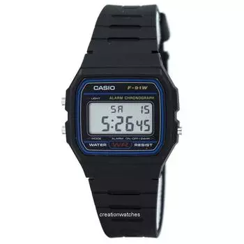 Casio Classic F-91W-1SDG F91W-1SDG Chronograph Мужские часы серый