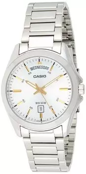 Casio Classic Silver Watch MTP1370D-7A2 [Casio Classic Silver Watch MTP1370D-7A2]