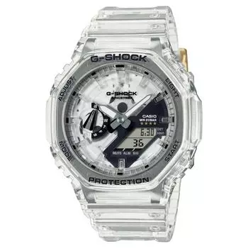 Casio Clear Remix 40th Anniversary Edition Аналоговые цифровые часы-браслет G-Shock GA-2140RX-7AER, Браслет,