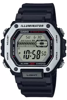 Casio Collection Black Wristwatch MWD-110H-1AJF Men s