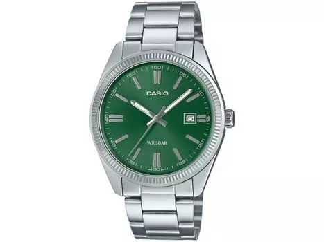 CASIO Collection STANDARD MTP-1302D-3AJF Quartz Watch Dark Green Dial 38.5mm NEW