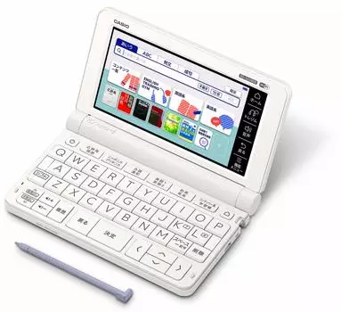 Casio Computer Электронный словарь Школьный студент XD-SX4800WE EX-word XD-SX4800 (220 Содержимое/Высокая модель/Белый)