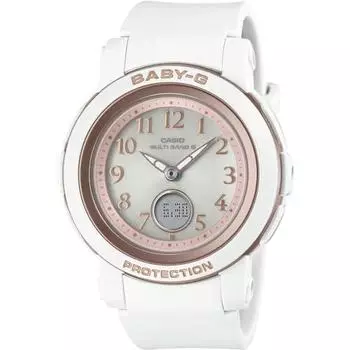 [casio] Детские женские наручные часы GG bGa 2900 Af 7 Ajf на солнечных батареях с радиоволнами touGh Soler