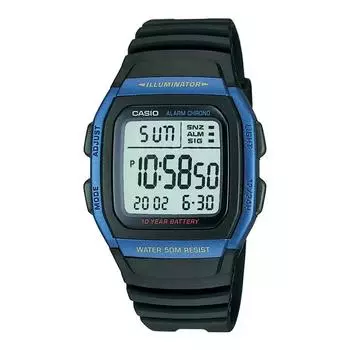 Casio Digital W-96H, унисекс часы, unisex watch